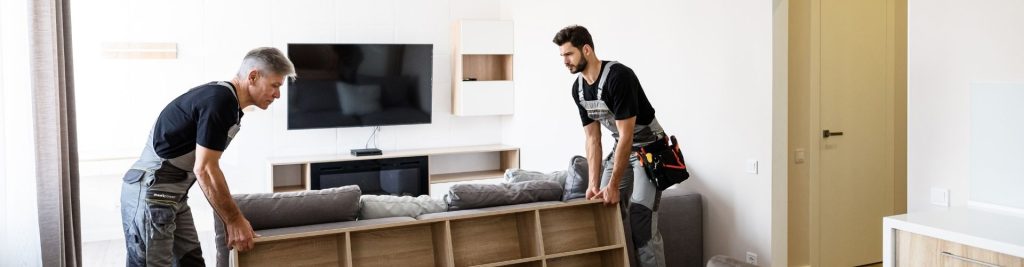 Zügprofi vo de Umzugsfirma Zürich bim Möblitransport i de neue Wohnig – schnell, sorgfälltig und zuverlässig
